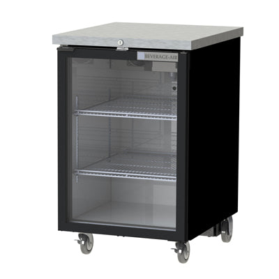 Beverage Air BB24HC-1-G-B 24-inch Back Bar Cooler