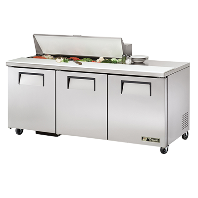 True TSSU-72-12-HC 72 inch Sandwich Prep Table