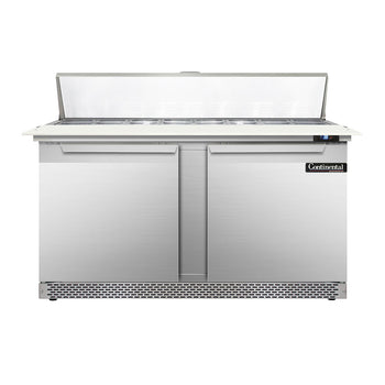 Continental Refrigerator D60N16C-FB 60-inch Sandwich Prep Table