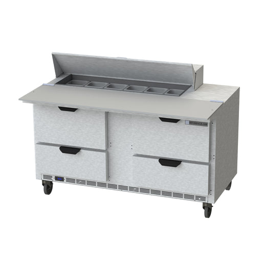 Beverage Air SPED60HC-12C-4 60-inch Sandwich Prep Table