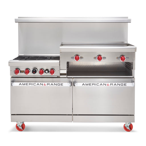 American Range AR-4B-12RG Range 36 inch Restaurant Gas