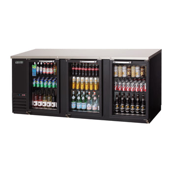 Everest Refrigeration EBB90G-24 89-1/4-inch Back Bar Cooler