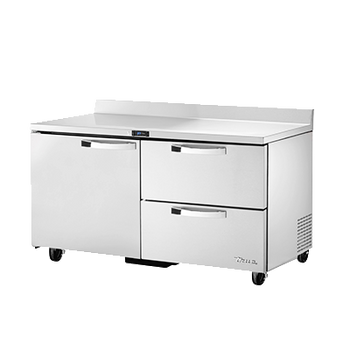 True TWT-60D-2-HC-SPEC3 60 inch Work Top Refrigerated Counter