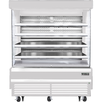 Everest Refrigeration EOMV-72-W-28-T 73-1/4-inch Open Air Merchandisers