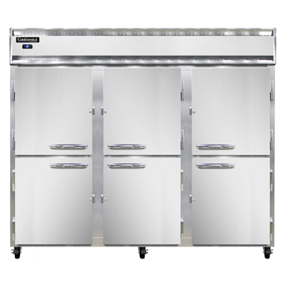 Continental Refrigerator 3RENSAHD 85.5-inch Reach-In Refrigerator