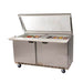 Beverage Air SPE48HC-18M-STL 48-inch Mega Top Sandwich Prep Table