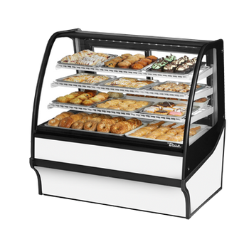 True TDM-DC-48-GE/GE-W-W 48 inch Non-Refrigerated Bakery Display Case