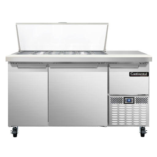 Continental Refrigerator RA60N18M 60-inch Mega Top Sandwich Prep Table