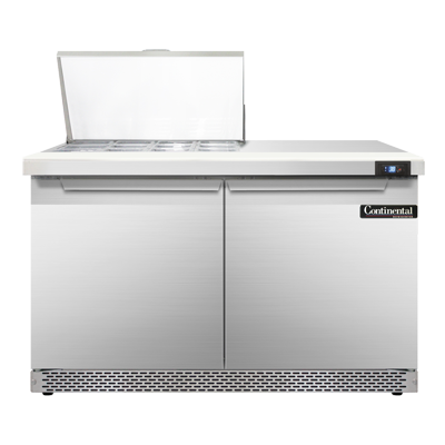 Continental Refrigerator SW48N12M-FB 48-inch Mega Top Sandwich Prep Table