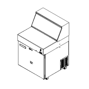 Delfield F18SC32-FSP 32-inch Sandwich Prep Table