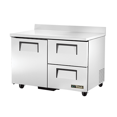 True TWT-48D-2-HC 48 inch Work Top Refrigerated Counter