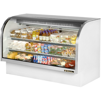 True TCGG-72-LD 72 inch Refrigerated Deli Display Case