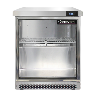 Continental Refrigerator SW27NGD-FB 27.5-inch Work Top Refrigerator