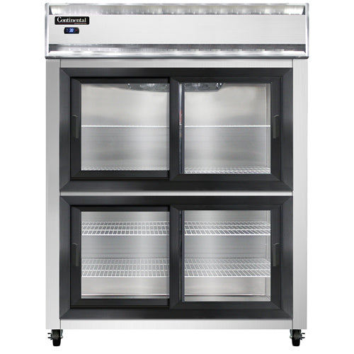 Continental Refrigerator 2RESNSGDHD 57-inch Reach-In Refrigerator