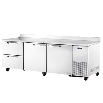 True TWT-93D-2-HC-SPEC3 93 inch Work Top Refrigerated Counter