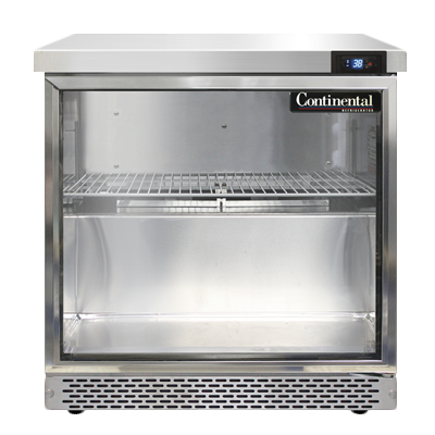 Continental Refrigerator SW32NGD-FB 32-inch Work Top Refrigerator