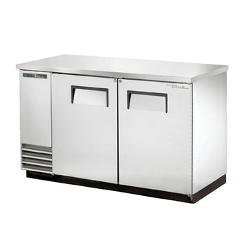 True TBB-2-S-HC 59 inch Refrigerated Back Bar Cabinet