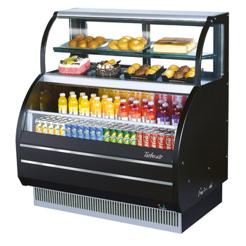 Turbo Air TOM-W-40SB-N 39 inch Open Refrigerated Display Merchandiser