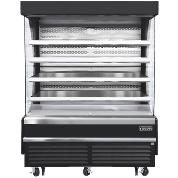 Everest Refrigeration EOMV-72-B-35-T 73-1/4-inch Open Air Merchandisers