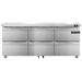 Continental Refrigerator D72N-U-D 72-inch Undercounter Refrigerator