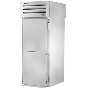 True STR1RRT89-1S-1S 35 inch Roll-Thru Refrigerator