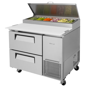 Turbo Air TPR-44SD-D2-N 44 inch Pizza Prep Table