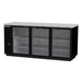 Beverage Air BB78HC-1-G-B 79-inch Back Bar Cooler