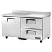 True TWT-60D-2-HC 60 inch Work Top Refrigerated Counter