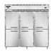 Continental Refrigerator D3RFFNSSHD 78-inch Reach-In Refrigerator/Freezer