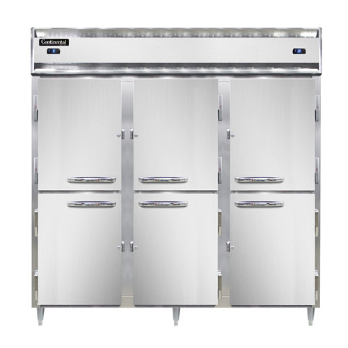 Continental Refrigerator D3RFFNSSPTHD 78-inch Pass-Thru Refrigerator/Freezer