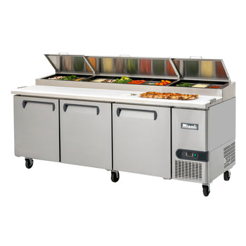 Migali C-PP93-HC 93-inch  Pizza Prep Food Prep Table