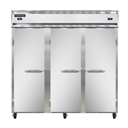 Continental Refrigerator 3RFFN 90-inch Reach-In Refrigerator/Freezer