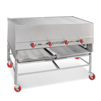 American Range AHS-4827 Charbroiler Gas Floor Model