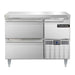 Continental Refrigerator DFA43NSS-D 43-inch Work Top Freezer Counter