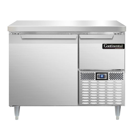 Continental Refrigerator DRA43NSS 43-inch Work Top Refrigerator