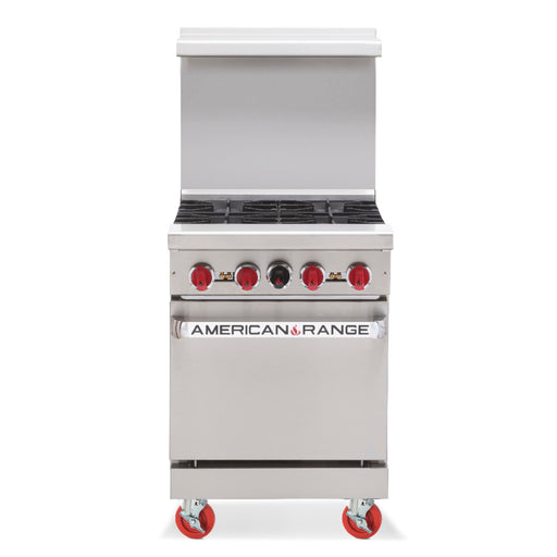 American Range AR-4 Range 24 inch Restaurant Gas