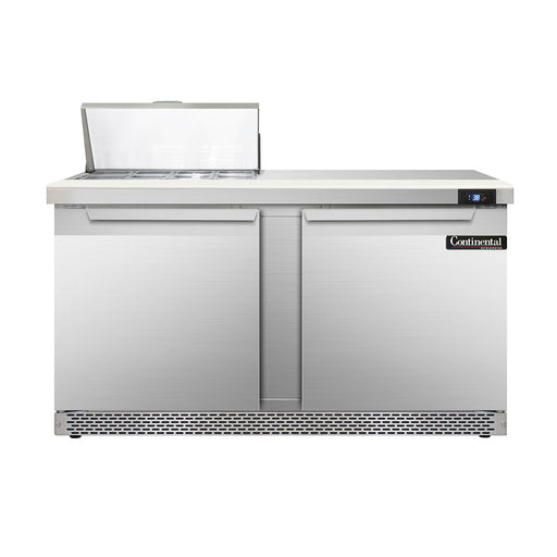 Continental Refrigerator D60N8-FB 60-inch Sandwich Prep Table