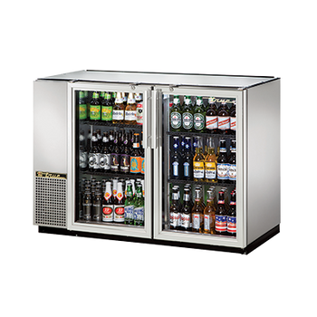 True TBB-24GAL-48G-S-HC-LD 48 inch Refrigerated Back Bar Cabinet