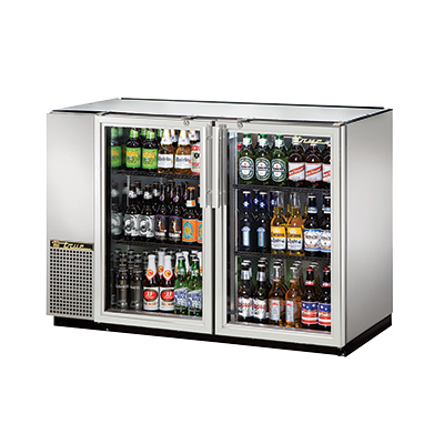 True TBB-24GAL-48G-S-HC-LD 48 inch Refrigerated Back Bar Cabinet