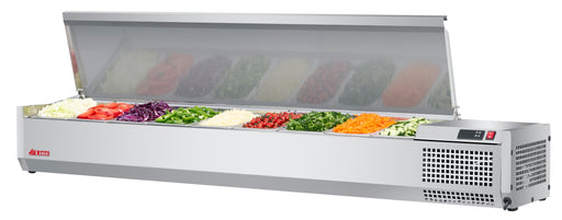 Turbo Air CTST-1800-N 72 inch Counter Top Salad Table