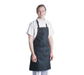 Chef Revival 601MAJ-BK Black Bib Apron