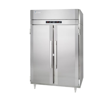 Victory Refrigeration HRSA-2D-S1-EW-PT 25.6 cu. ft. Dual Temp Refrigerator/Heated Pass-Thru