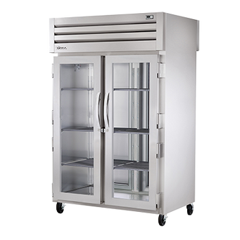 True STA2HPT-2G-2S 53 inch Pass-Thru Heated Cabinet