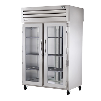 True STA2HPT-2G-2S 53 inch Pass-Thru Heated Cabinet