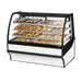 True TDM-DC-59-GE/GE-S-W 59 inch Non-Refrigerated Bakery Display Case