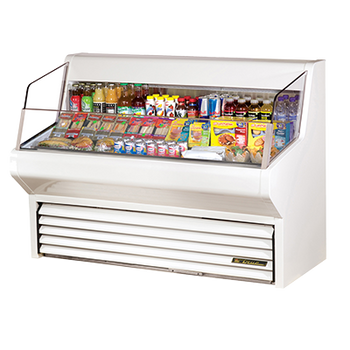 True THAC-60-LD 60 inch Open Refrigerated Display Merchandiser