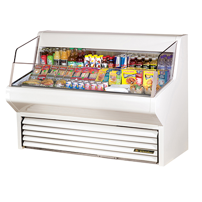 True THAC-60-LD 60 inch Open Refrigerated Display Merchandiser