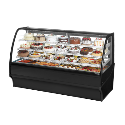 True TDM-R-77-GE/GE-S-S 77 inch Refrigerated Bakery Display Case