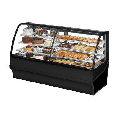 True TDM-DZ-77-GE/GE-S-S 77 inch Refrigerated/Non-Refrigerated Display Case