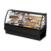 True TDM-DZ-77-GE/GE-B-W 77 inch Refrigerated/Non-Refrigerated Display Case